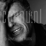 27-03-1998 Robert Long at studio in Amsterdam on behalf of Schreeuwen project.

[keywords]Black and White Image, Headshot[/keywords]